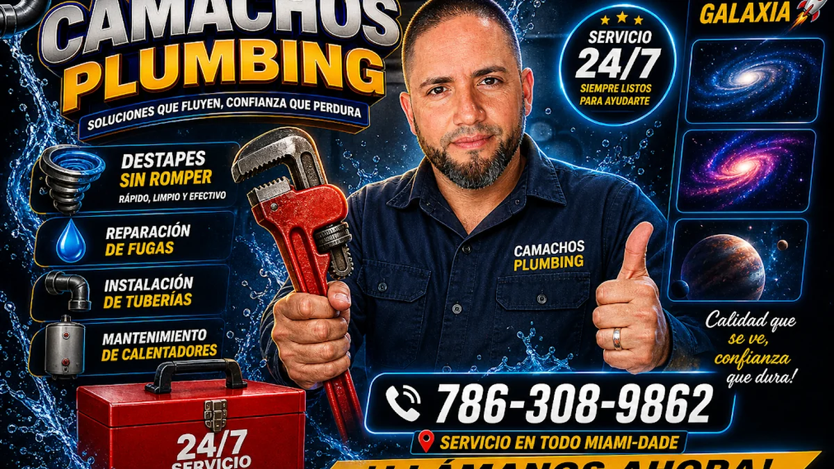 Camachos Plumbing | Plomero en Miami 24/7 featured image